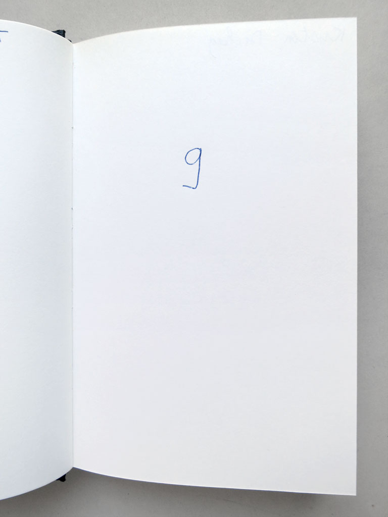 Claude Closky, ‘Preferred numbers’, 1993, ballpoint pen on sketch pad, 200 pages, 21,5 x 14,5 cm.